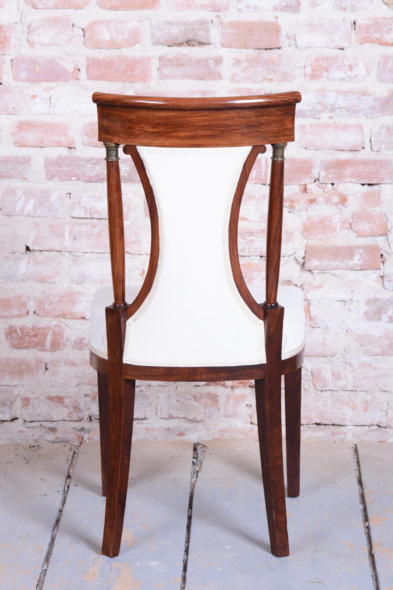 Restored Art Deco Seating Set, Palisander, Reupholstered, France. 1920s en vente 7