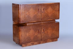 Restored Art Deco Sideboard, by J. Halabala, UP Zavody, Mahogany, Czech, 1920s