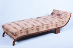 Restored Art Deco Sofa, Walnut, Revived Polish, Czech, 1920s