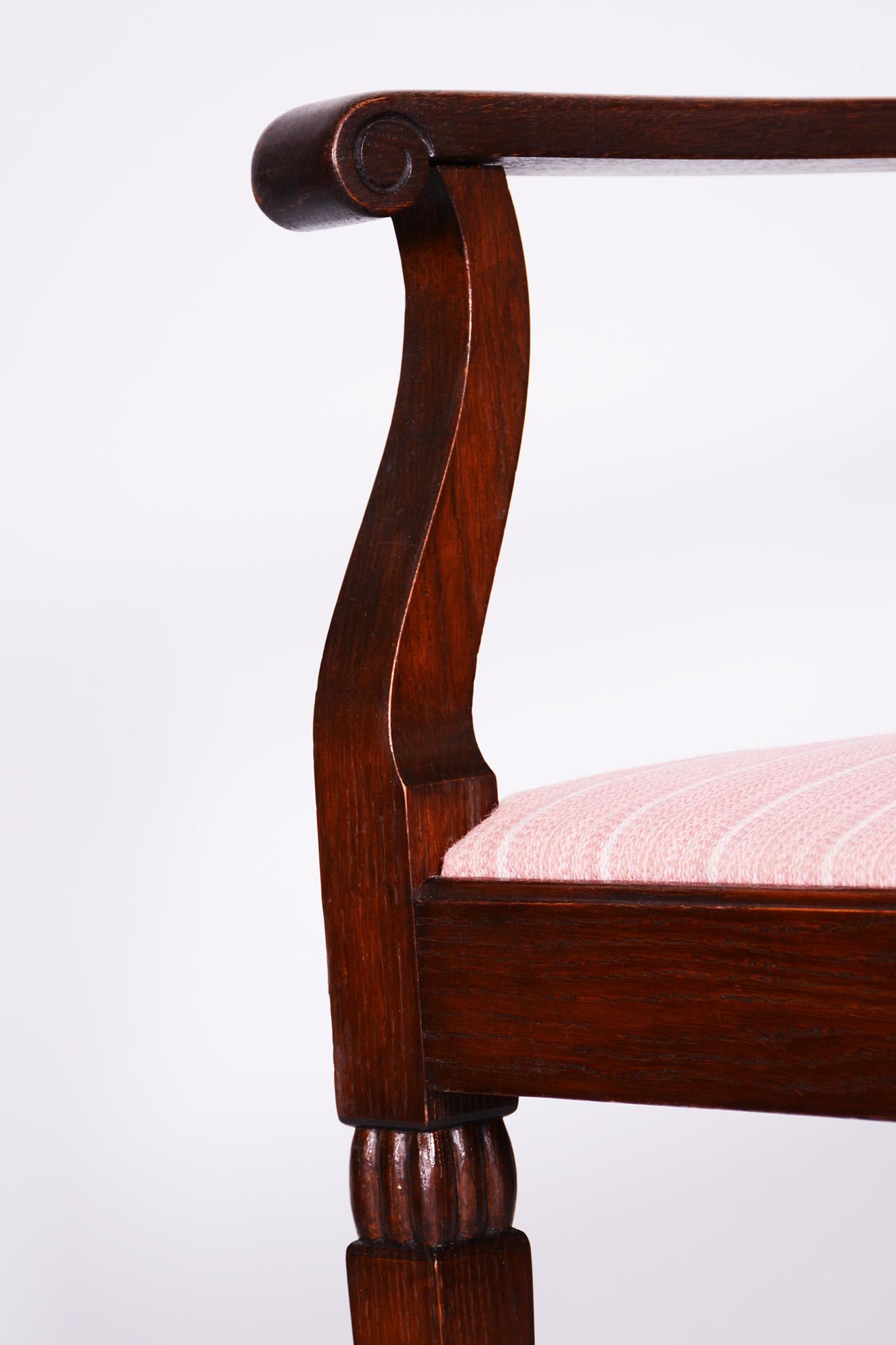 Restaurierter Jugendstil-Sessel aus Nussbaumholz, neu lackiert, Österreich, 1910er Jahre (Holz) im Angebot