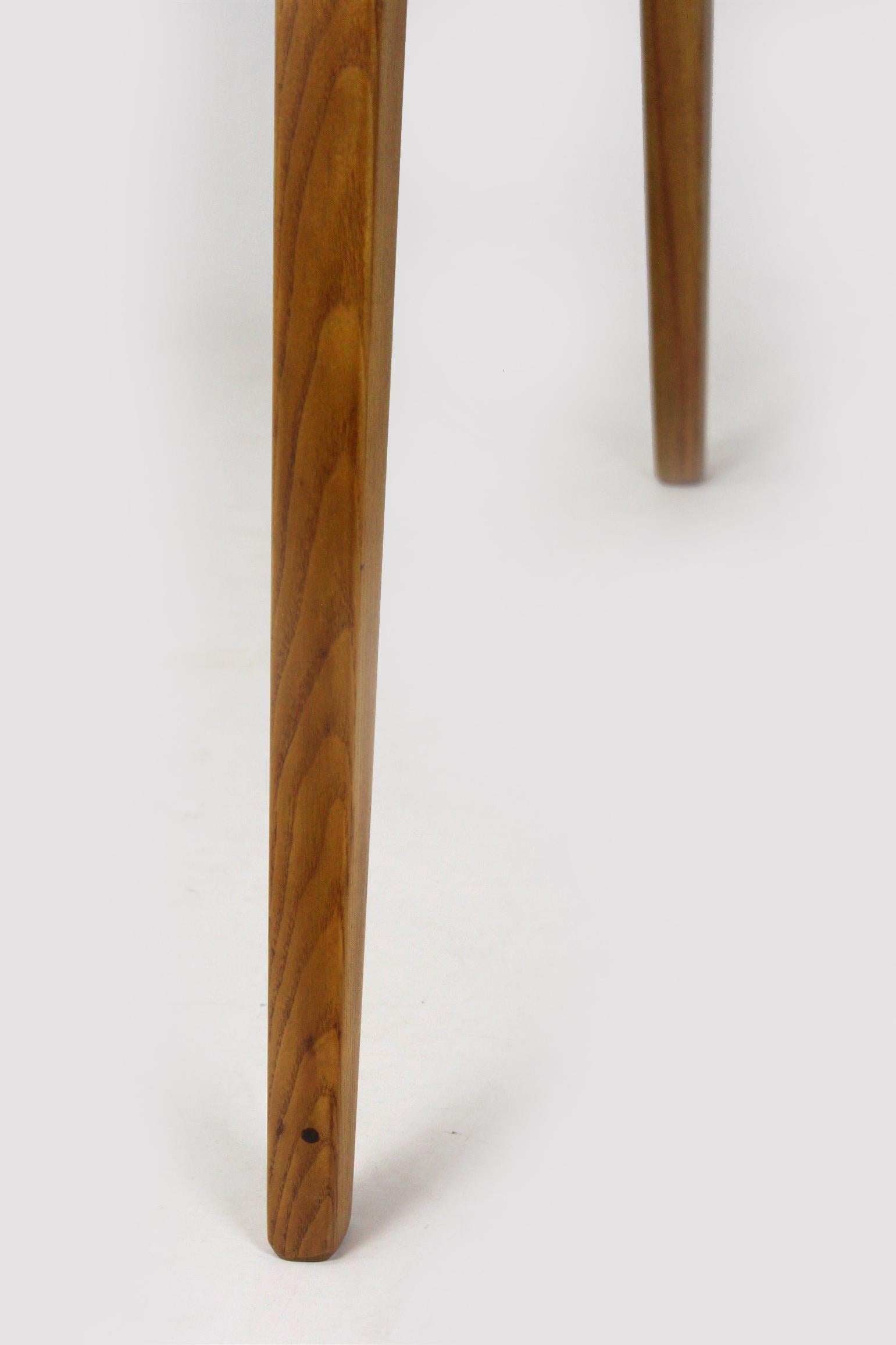 Restored Ash Veneered Extendable Table, 1960s For Sale 14