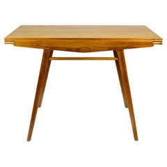 Used Restored Ash Veneered Extendable Table, 1960s