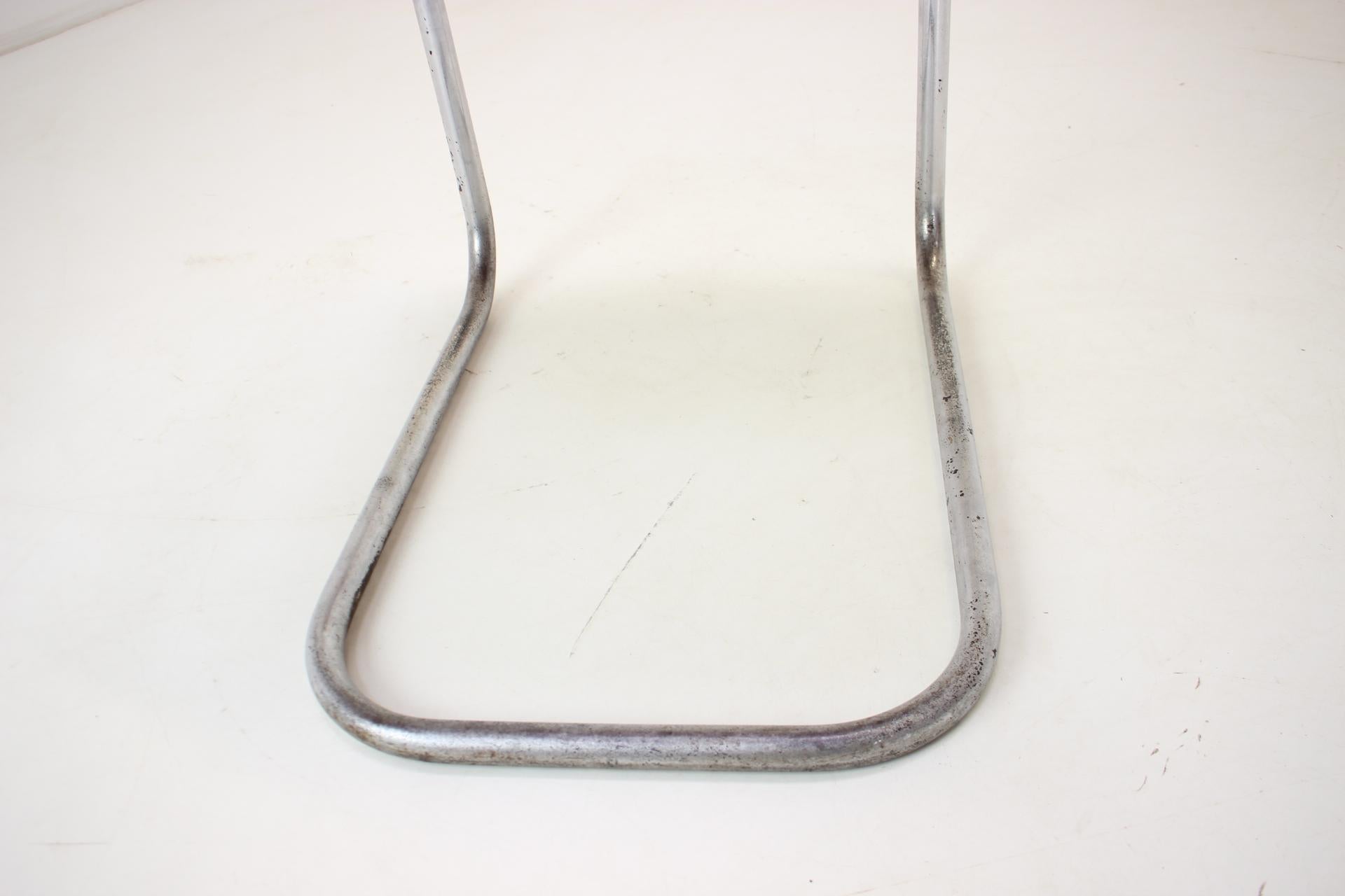 Restored Bauhaus Chrome Chair by Rudolf Vichr Prag, 1930s For Sale 6