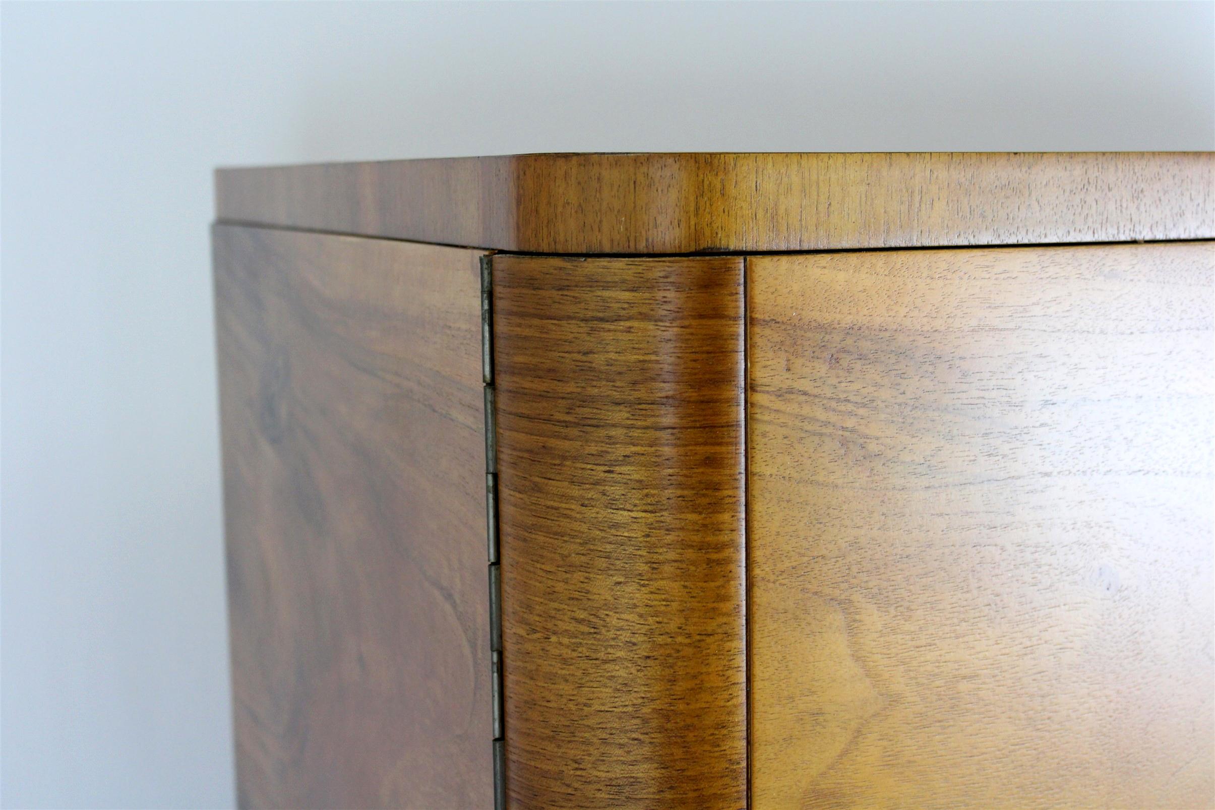 Restaurierter Bauhaus-Kleiderschrank aus verchromtem Stahlrohr von Hynek Gottwald, 1930er Jahre im Angebot 2