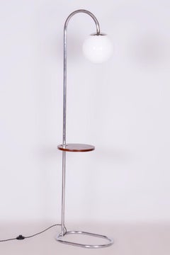 Restored Bauhaus Floor Lamp, by Hana Kučerová-Záveská, SAB Praha, Czech, 1930s