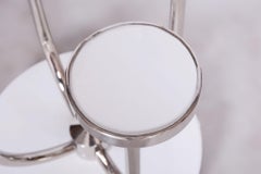 Restored Bauhaus Flower Stand, Vichr a spol, Chrome-plated Steel, Czechia, 1930s