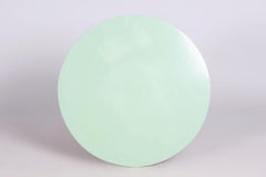 Restored Bauhaus Round Table, Chrome, Revived Polish, Czechia, 1930s