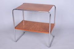 Tavolino Bauhaus restaurato, di Marcel Breuer per Mücke & Melder, Repubblica Ceca, 1930
