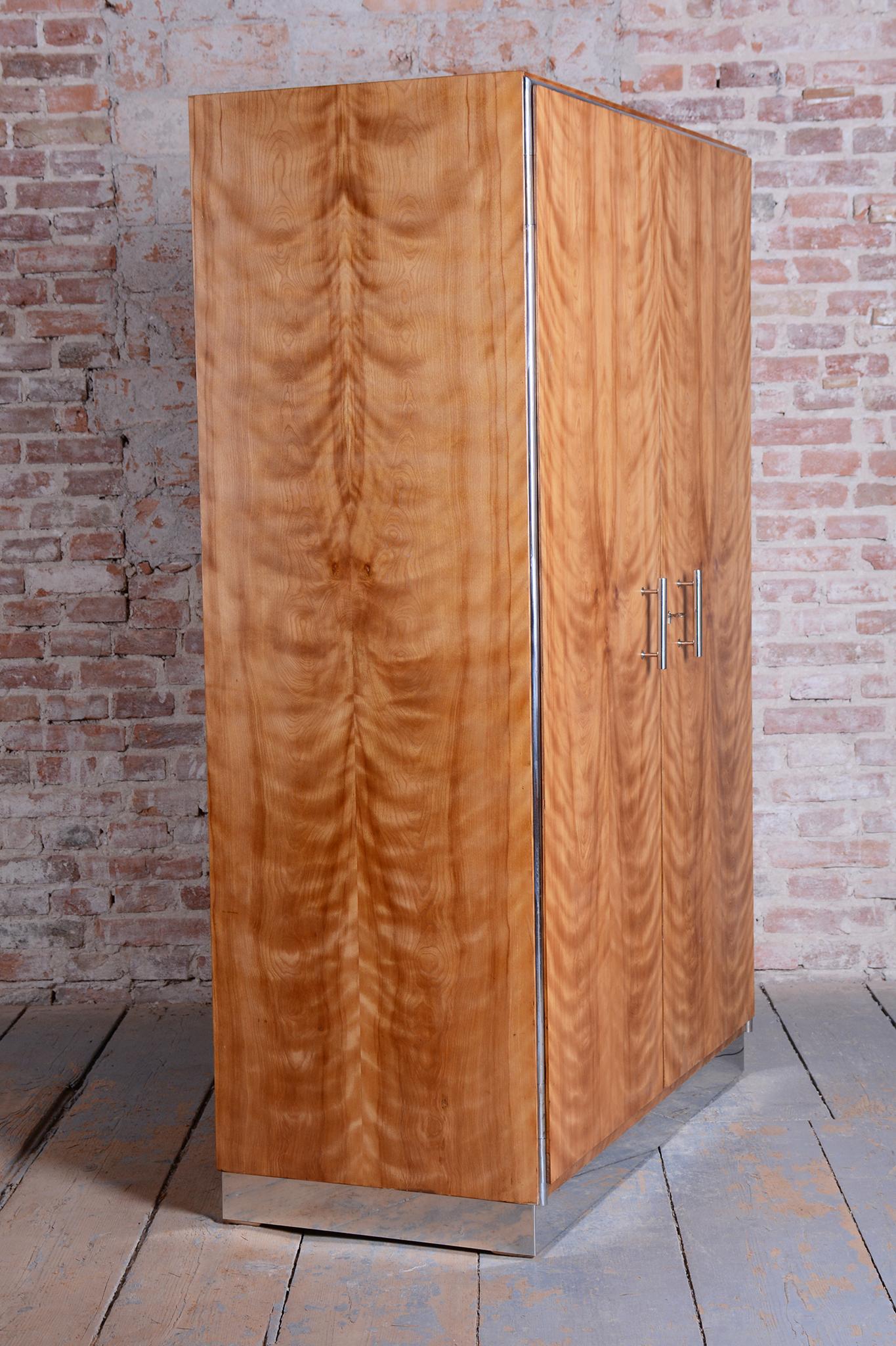 Restaurierter Bauhaus-Schrank, von H.J.Hagemann, Mücke-Melder, Tschechien, 1930er Jahre im Angebot 8