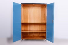 Armario Bauhaus restaurado, de Mücke-Melder, Cromo, H.J. Hagemann, checo, años 30
