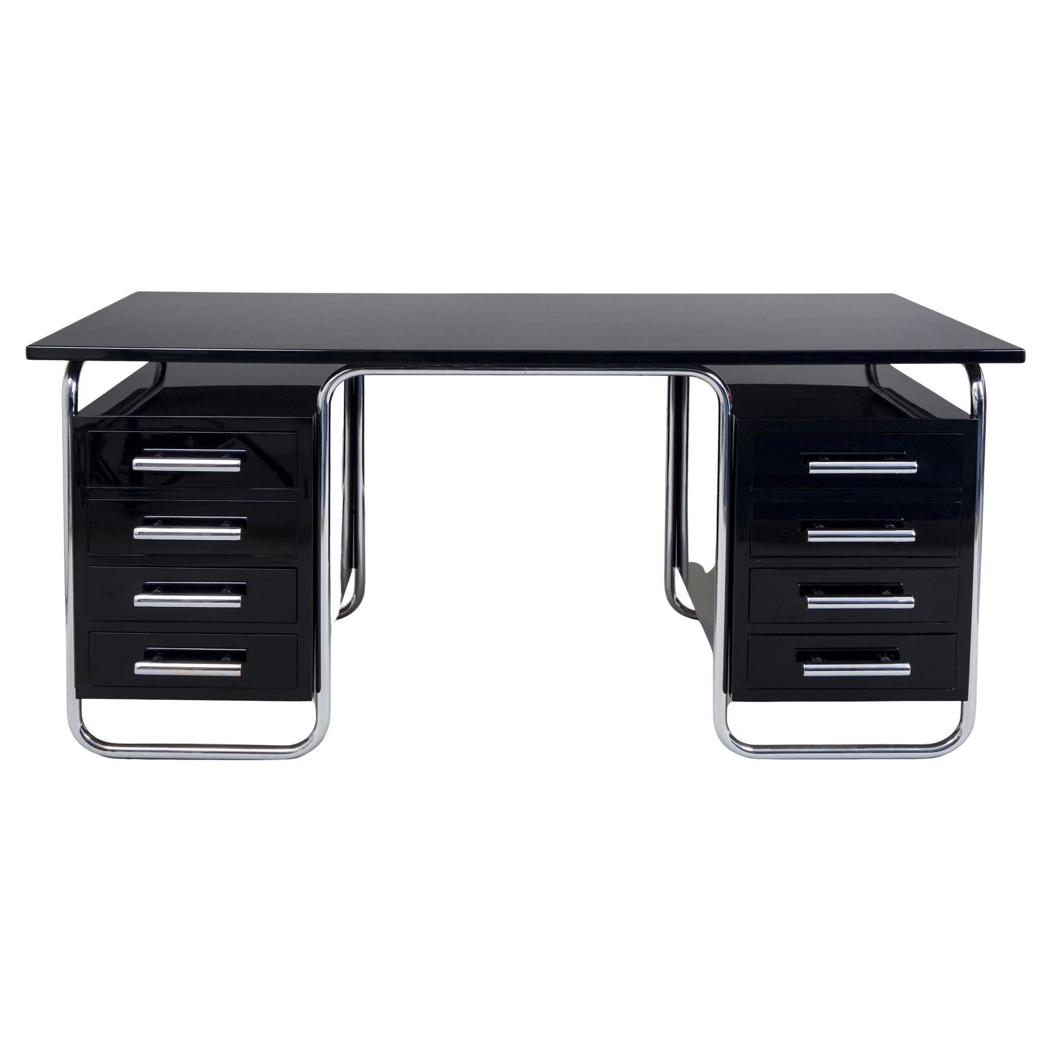 Escritorio Bauhaus restaurado, de Marcel Breuer para Thonet, República Checa, años 30 en venta