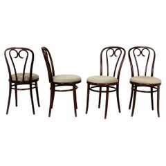Retro Restored Bentwood Chairs, 1950s, Set of 4