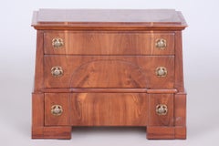 Boîte à bijoux Biedermeier restaurée, Spruce, Plum-Tree, Allemagne, années 1830