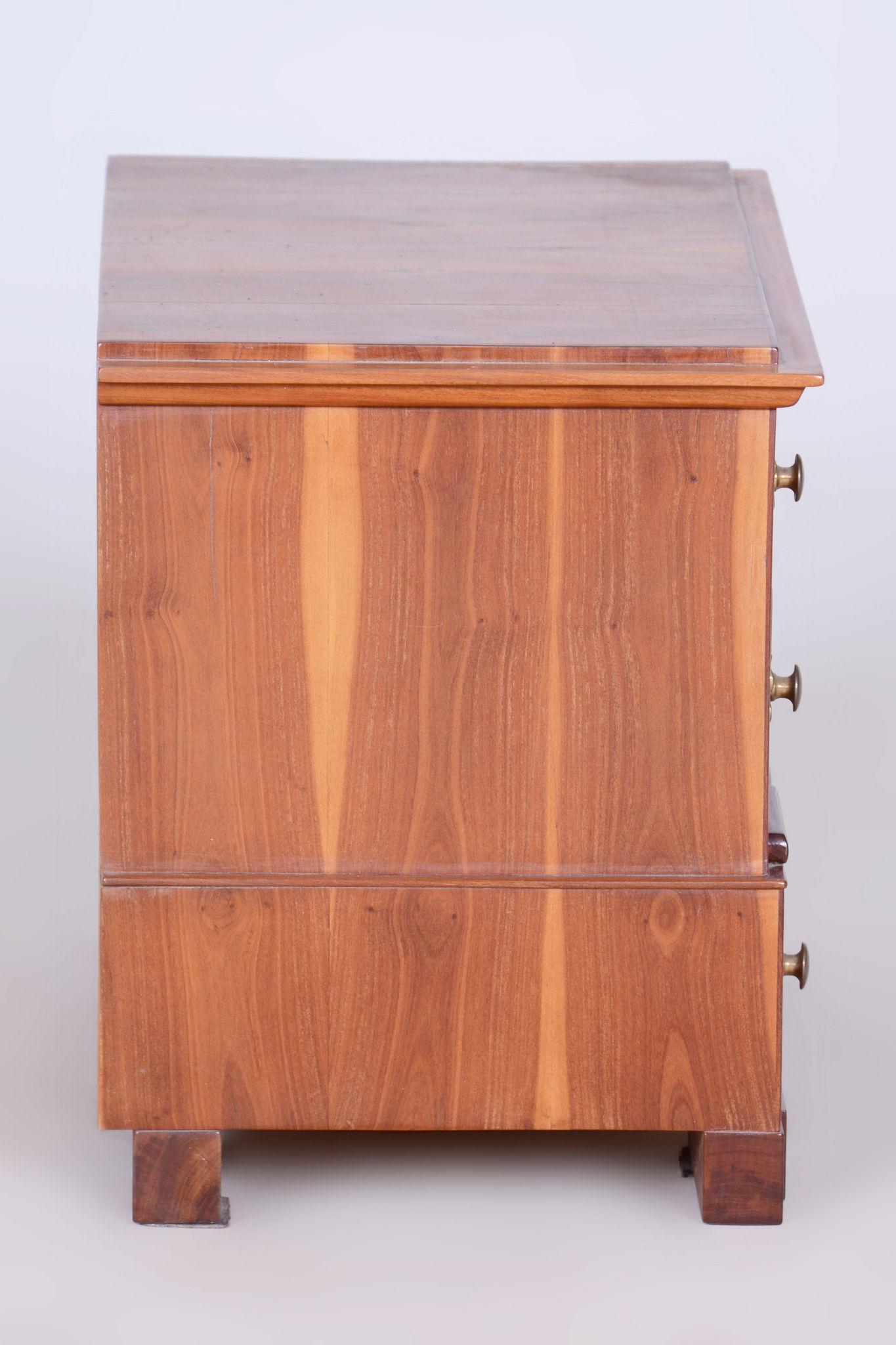 Joyero Biedermeier restaurado, abeto, ciruelo, Alemania, década de 1830 en venta 2