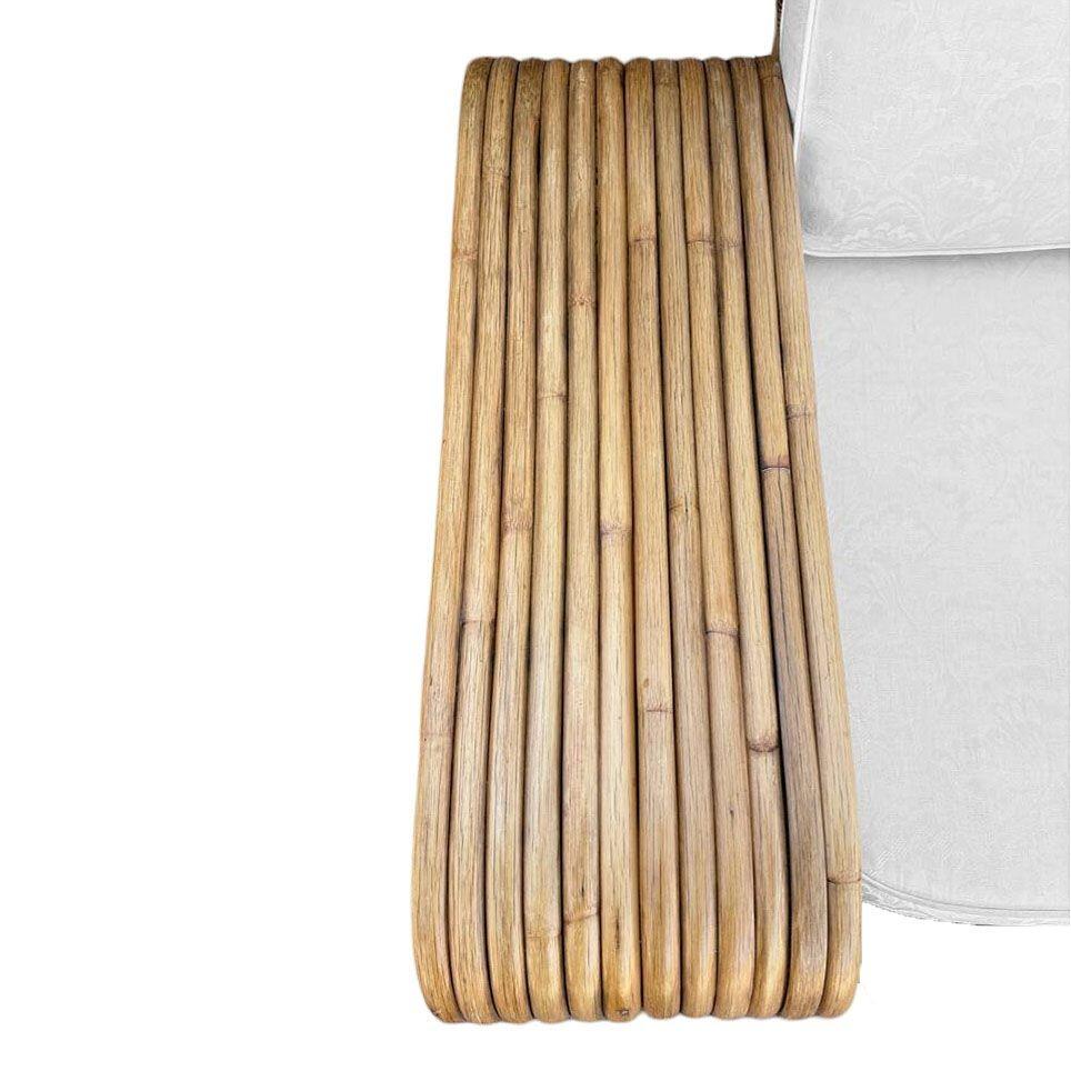 Divano componibile in rattan 