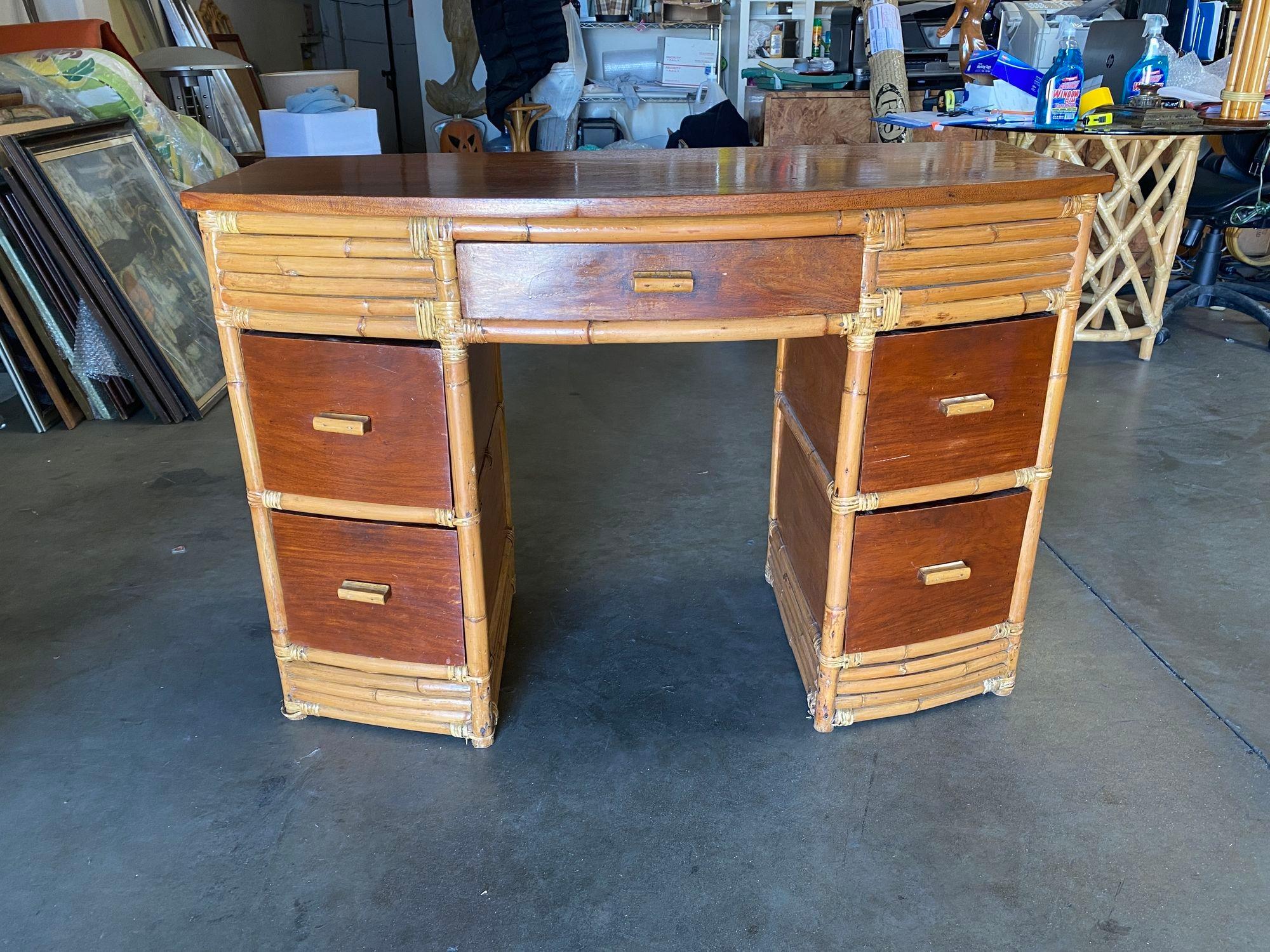 stacked desks