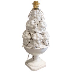 Restored Ceramic Table Lamp from Manises