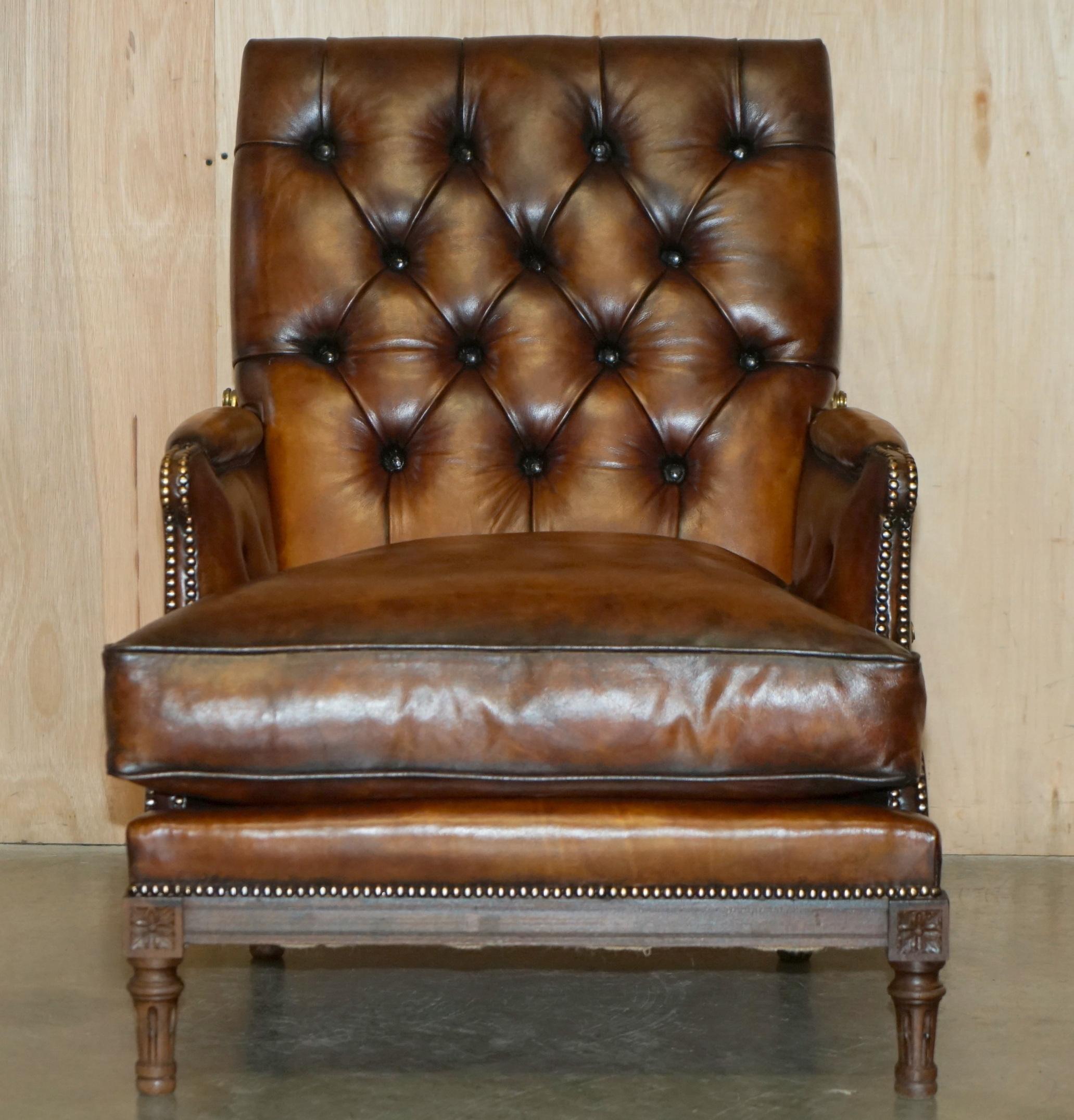 Royal House Antiques

Royal House Antiques is delighted to offer for sale this absolutely stunning, top to bottom restored, hand dyed deep Cigar brown leather reclining armchair

Please note the delivery fee listed is just a guide, it covers within
