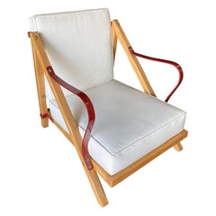 Restored Custom Build Midcentury Lounge Chair in The Style of Monterey