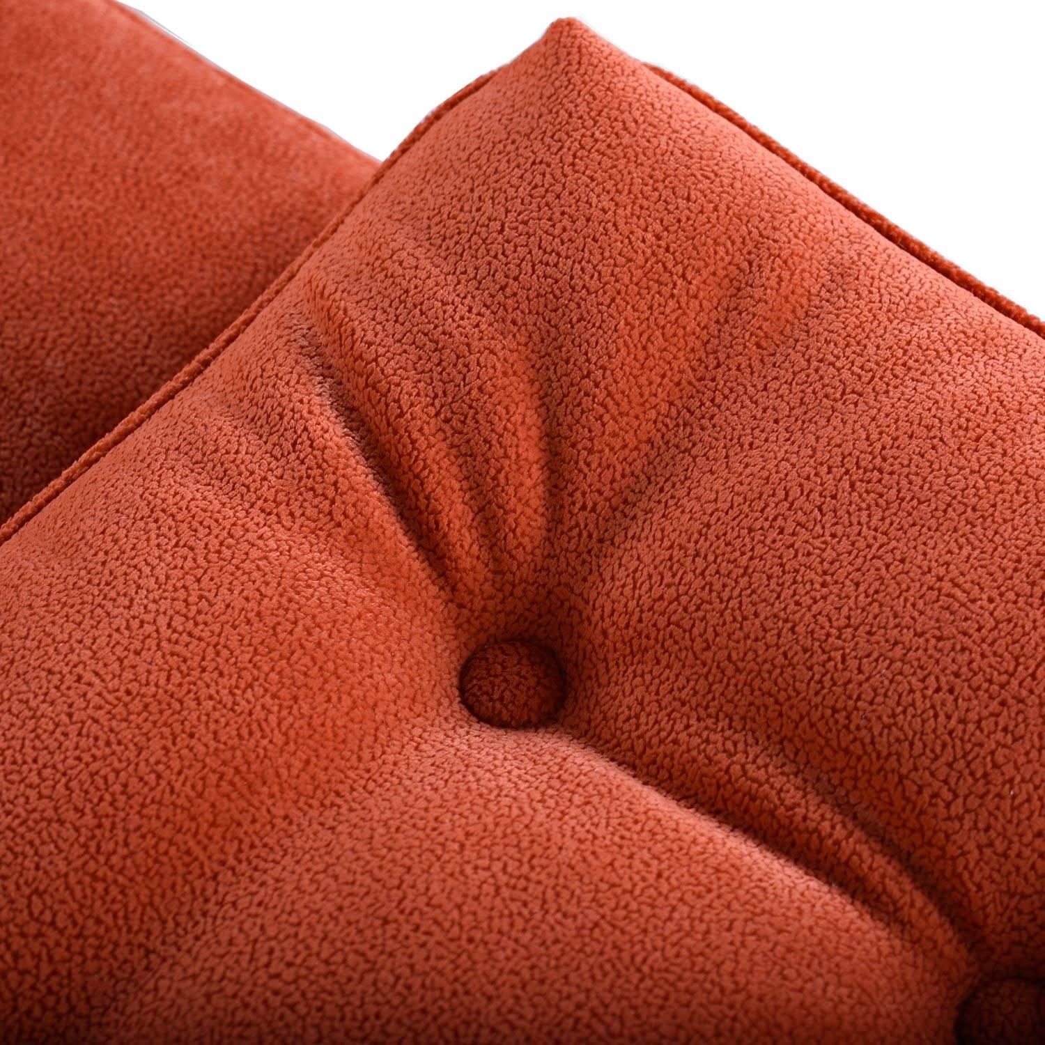 Mid-20th Century Restored Custom-Made Pearsall Style Asian Modern Walnut Gondola Sofa Couch