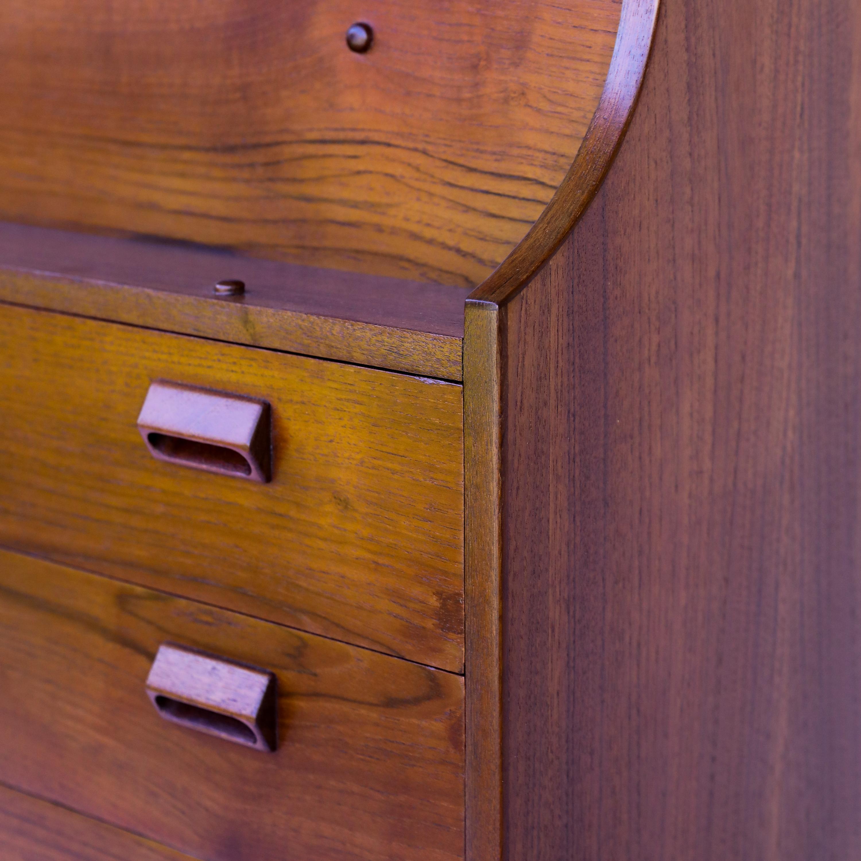Mid-20th Century Danish Modern Børge Mogensen Teak Secretary Desk