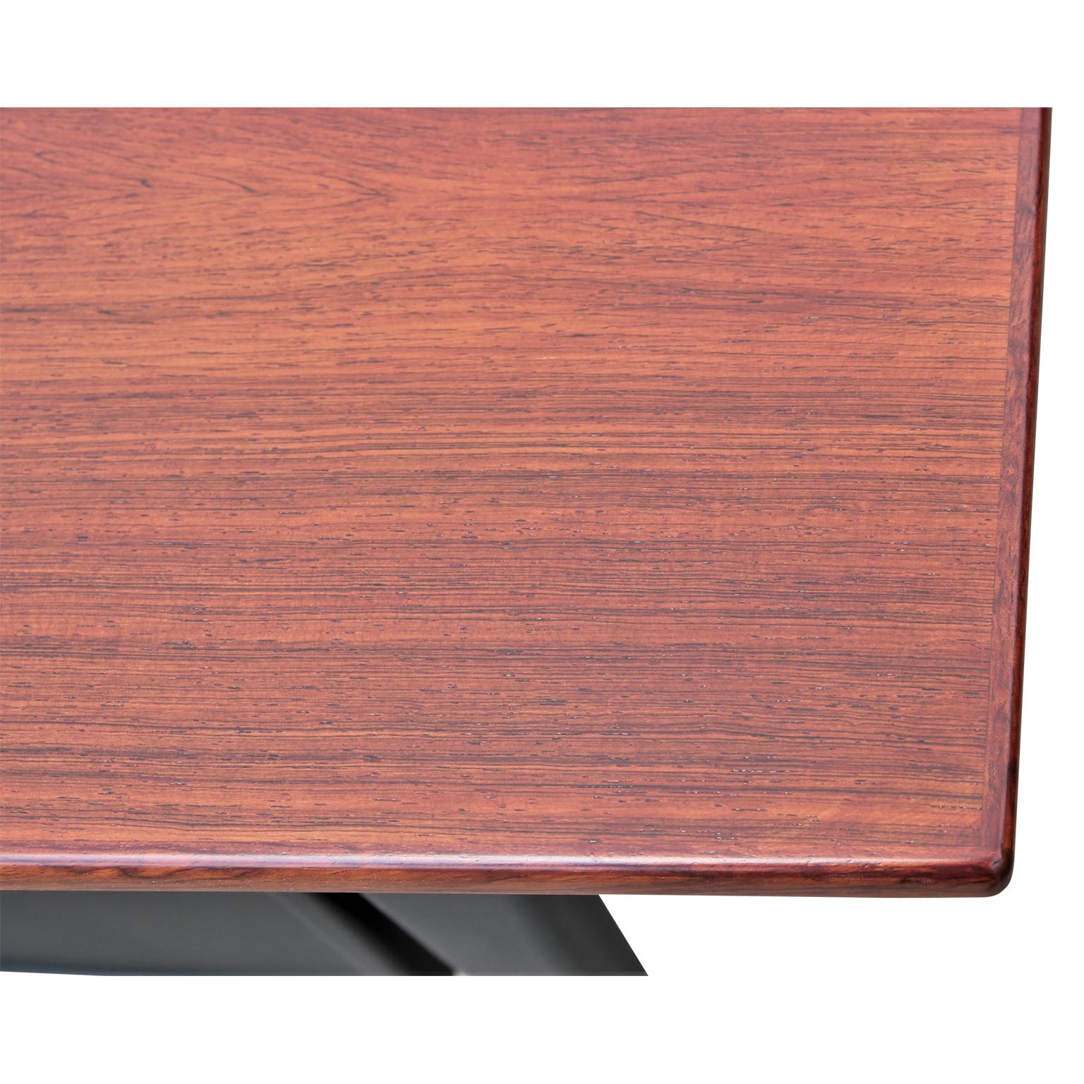 Restored Danish Rosewood Drop Leaf Desk by Arne Vodder for Sibast 4