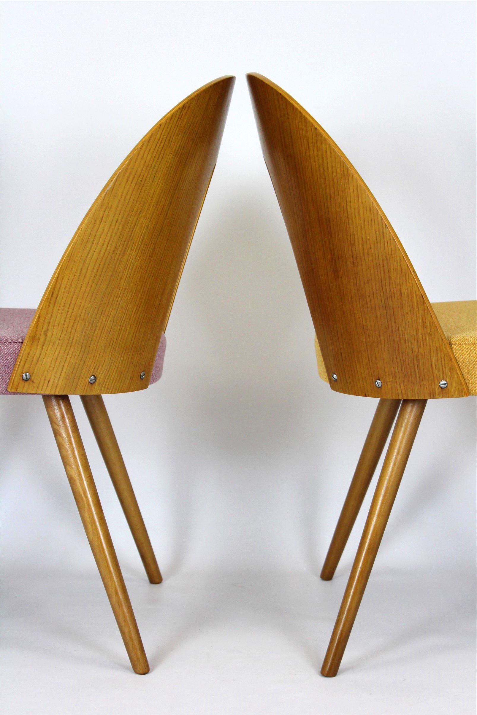 Restored Dining Chairs by Antonin Suman, 1960s, Set of 4 9