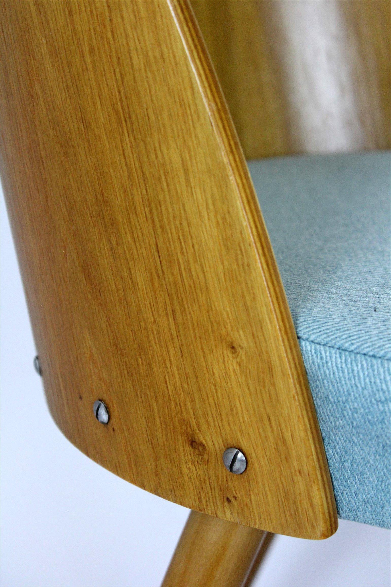 Restored Dining Chairs by Antonin Suman, 1960s, Set of 4 For Sale 2
