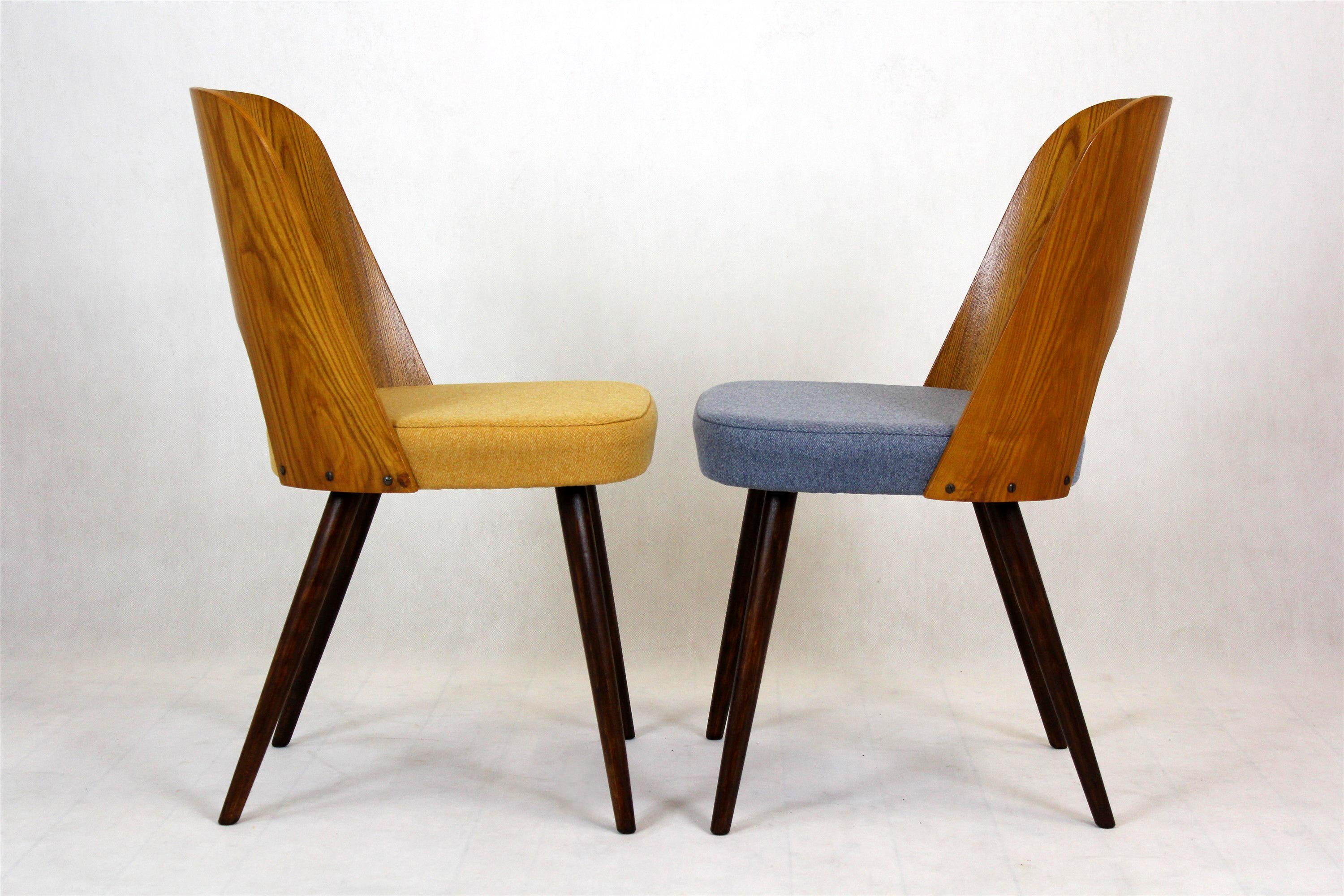 Restored Dining Chairs by Oswald Haerdtl for Tatra, 1960s, Set of 2 4