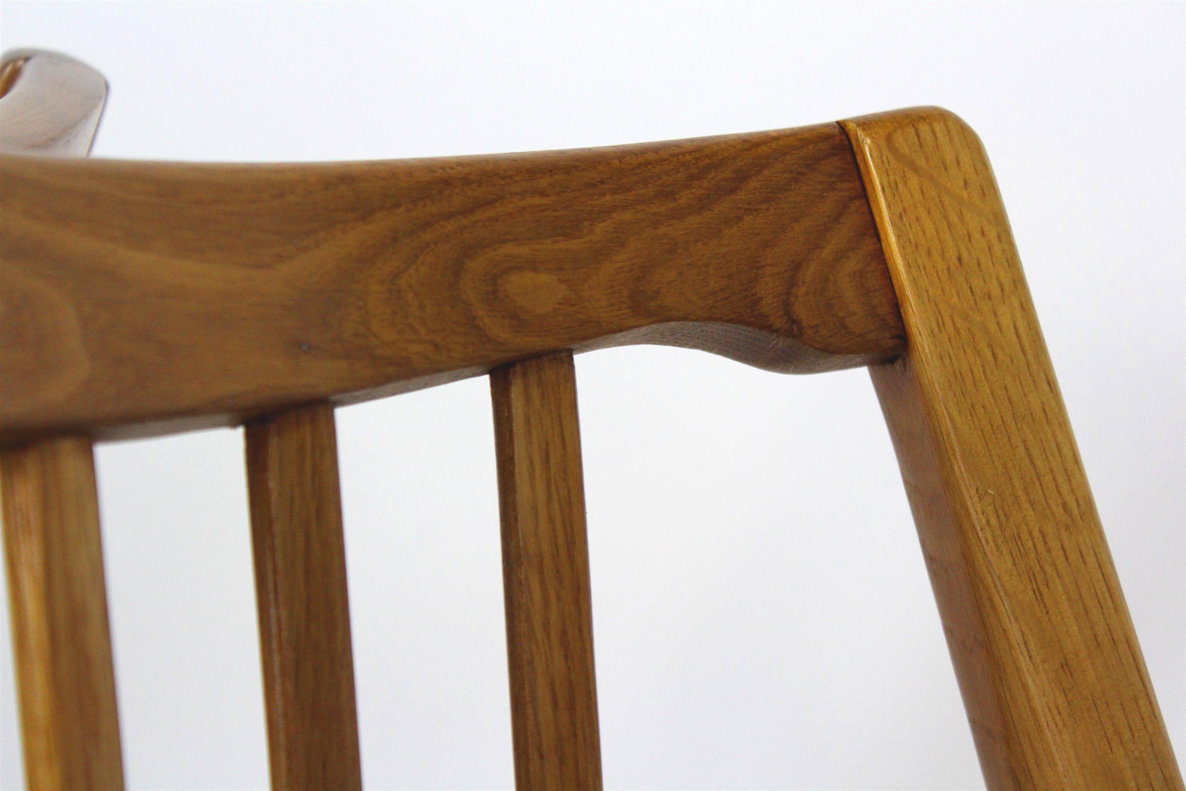 Restored Dining Chairs from Interier Praha, 1960s, Set of 4 For Sale 7