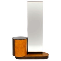 Restored Dressing Table with Mirror by Jindrich Halabala for Up Zavody, 1940s