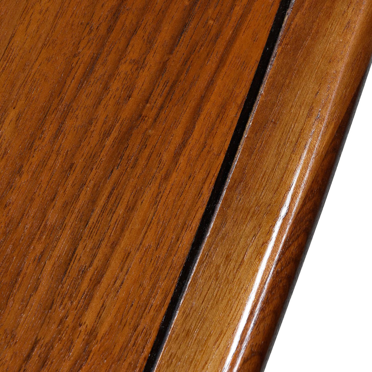 Restored Drexel Declaration Walnut Surfboard Coffee Table 1