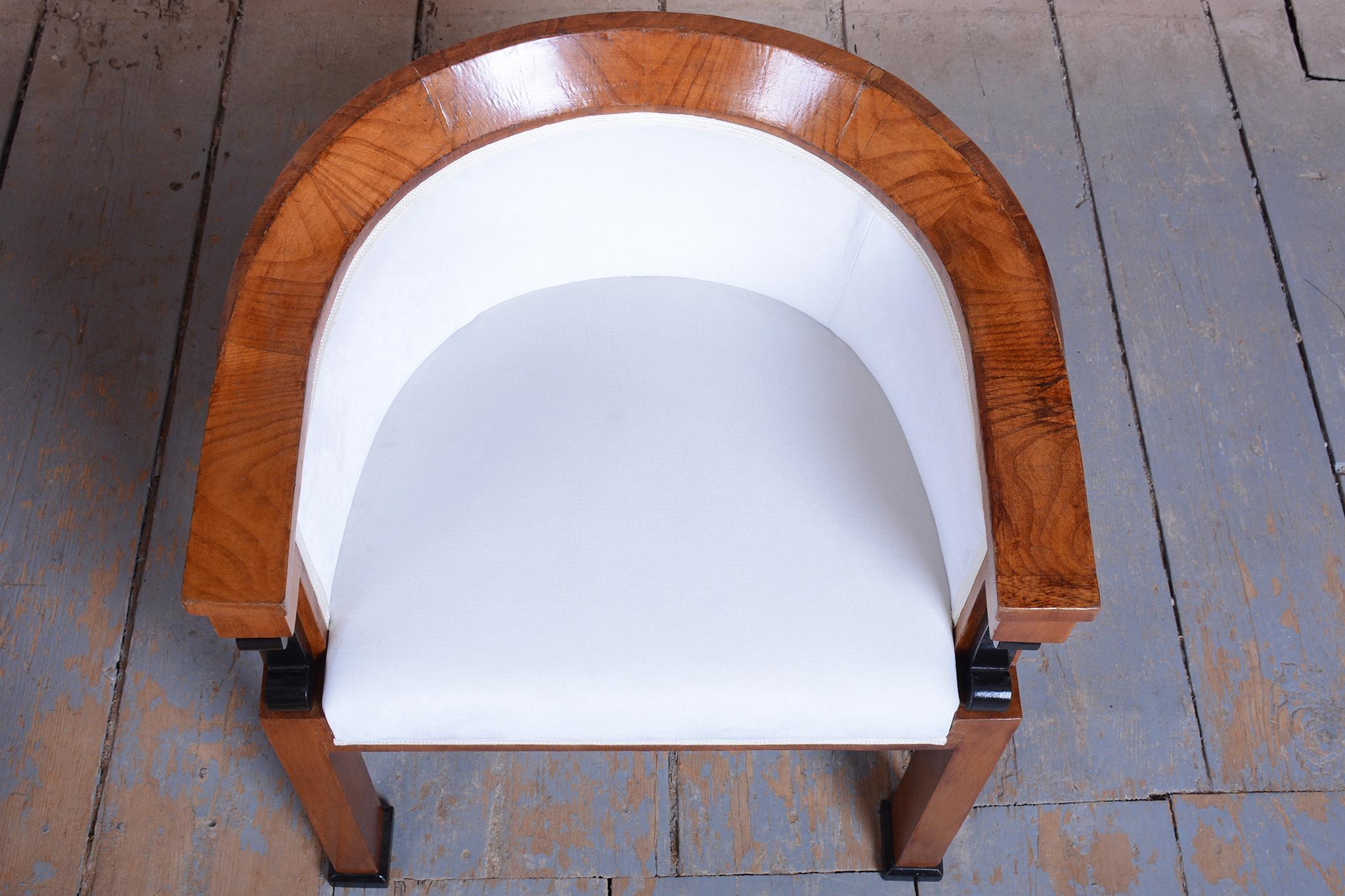 Ensemble de sièges Empire restauré, épicéa, bois de cerisier, polonais, Autriche, années 1850 en vente 11