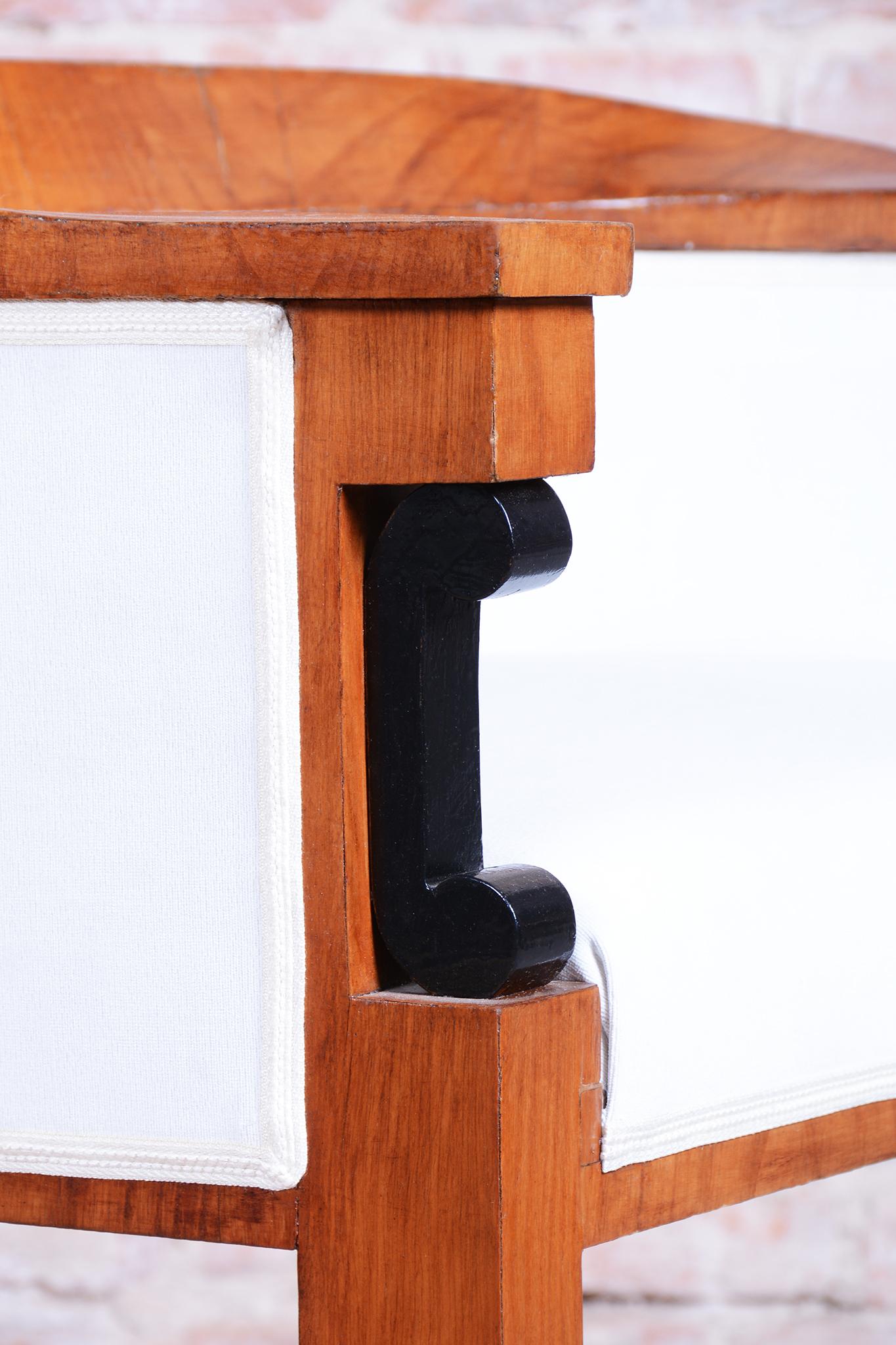 Ensemble de sièges Empire restauré, épicéa, bois de cerisier, polonais, Autriche, années 1850 en vente 3