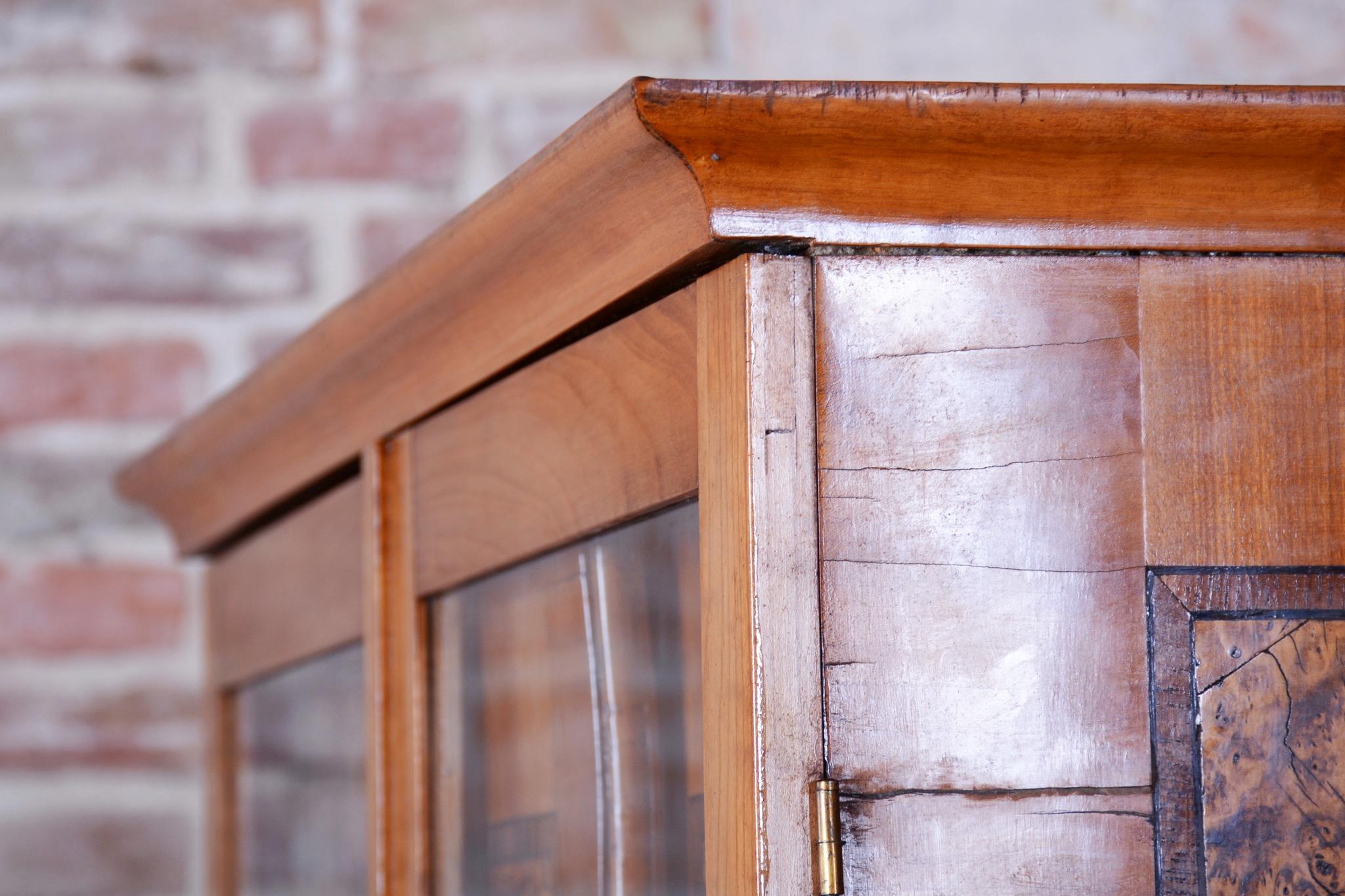 Credenza Impero restaurata, Wood Wood, Polacco restaurato, Ceco, 1790 in vendita 12