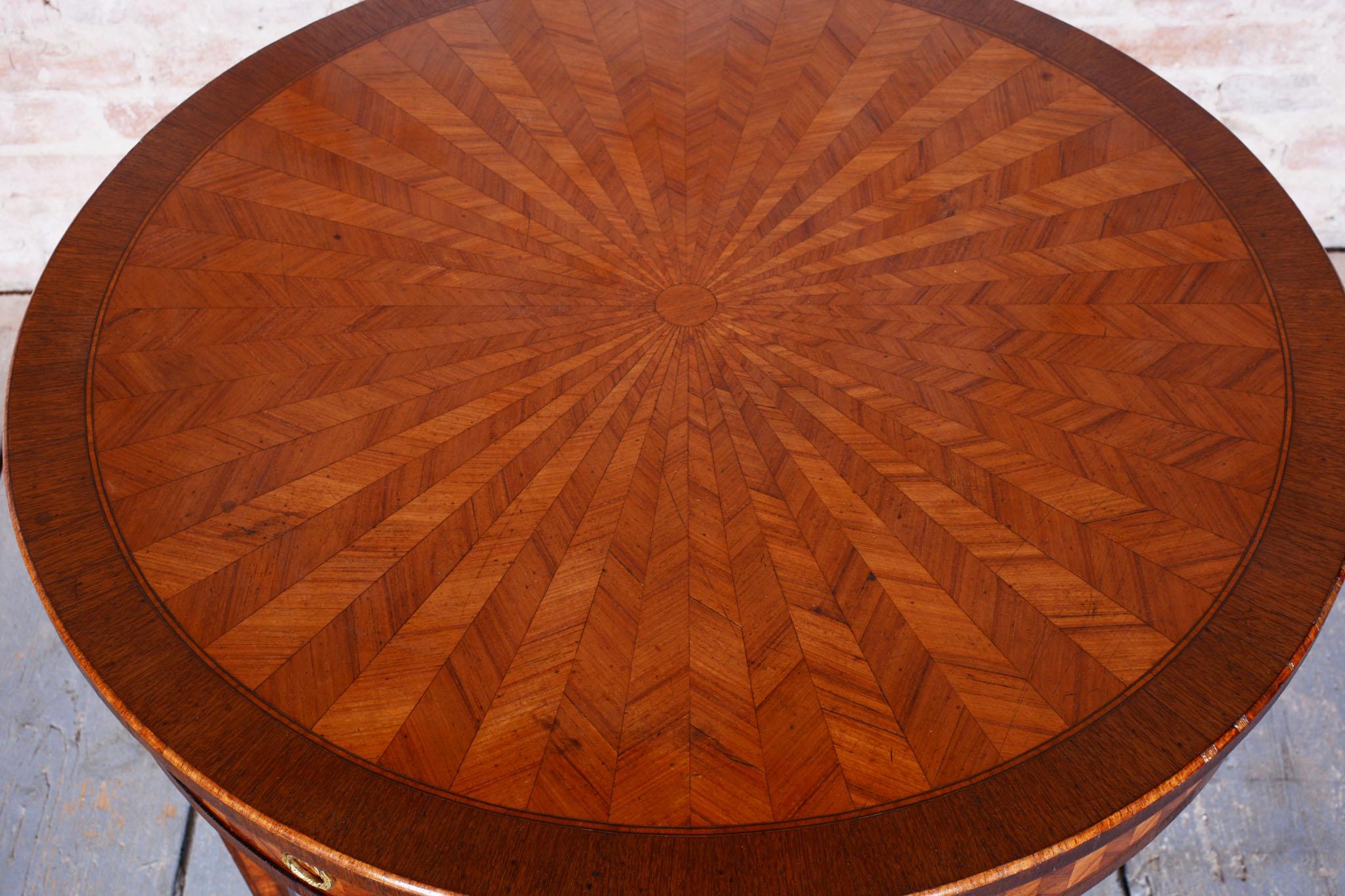 Mogano Tavolino Impero restaurato, mogano, Wood Wood, lacca, Francia, anni '40 del XIX secolo in vendita