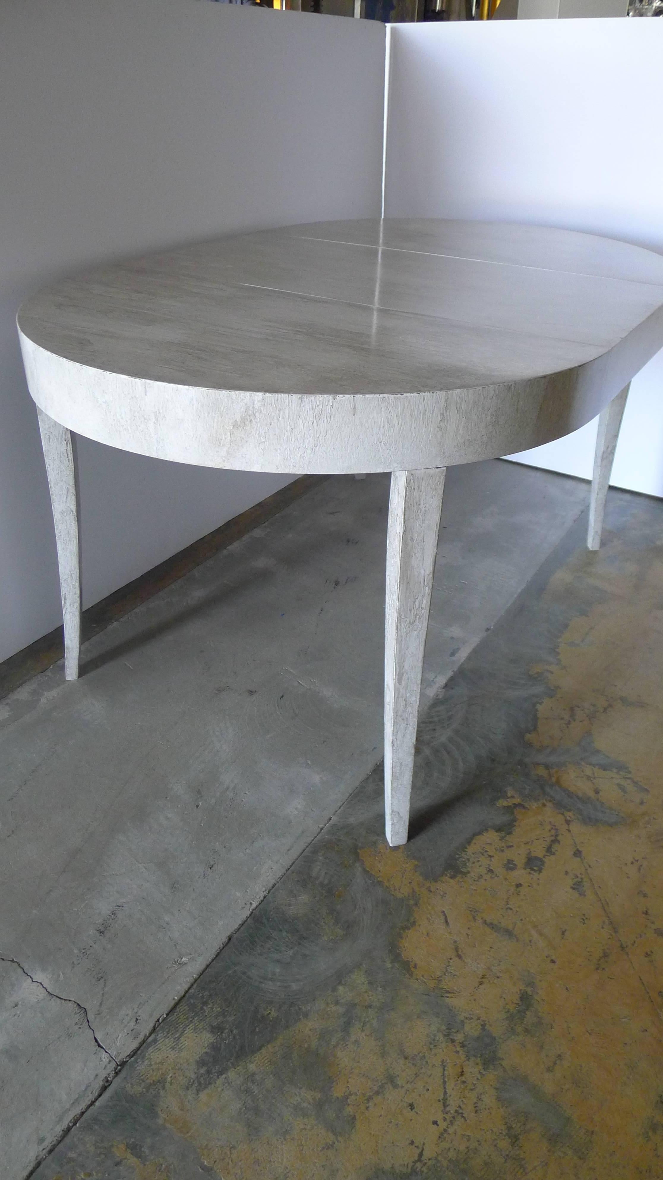 20th Century Restored Game or Dining Table in Drip-Glaze Finish For Sale