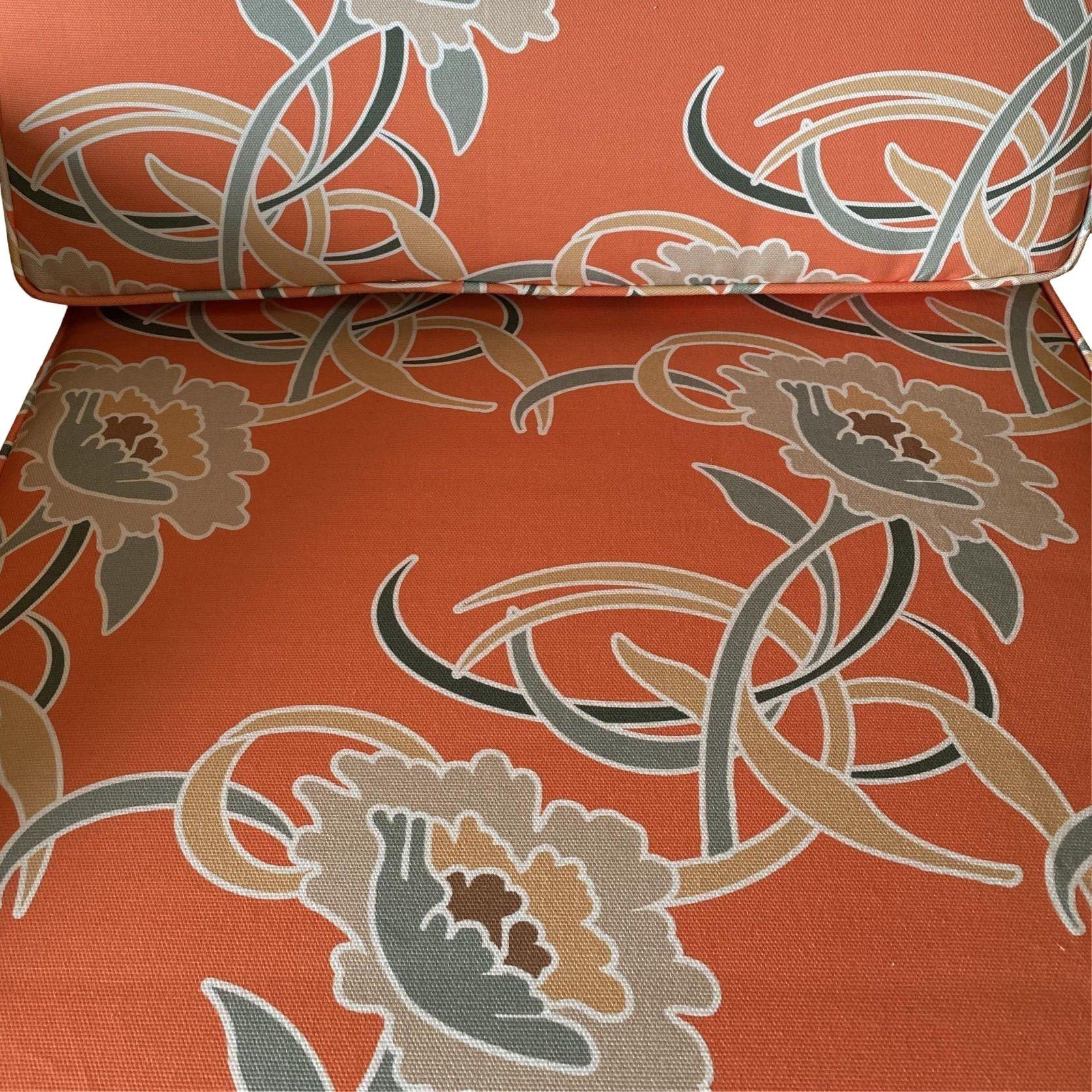 Restauriertes „Goldene Mädchen“ Art-Déco-Rattan-Dreisitzer-Sofa im Zustand „Hervorragend“ im Angebot in Van Nuys, CA