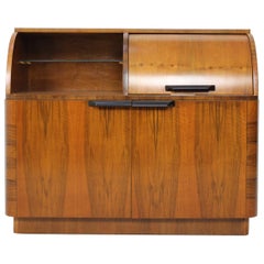 Vintage Restored Gramophone Cabinet Designed by Jindřich Halabala, 1950's