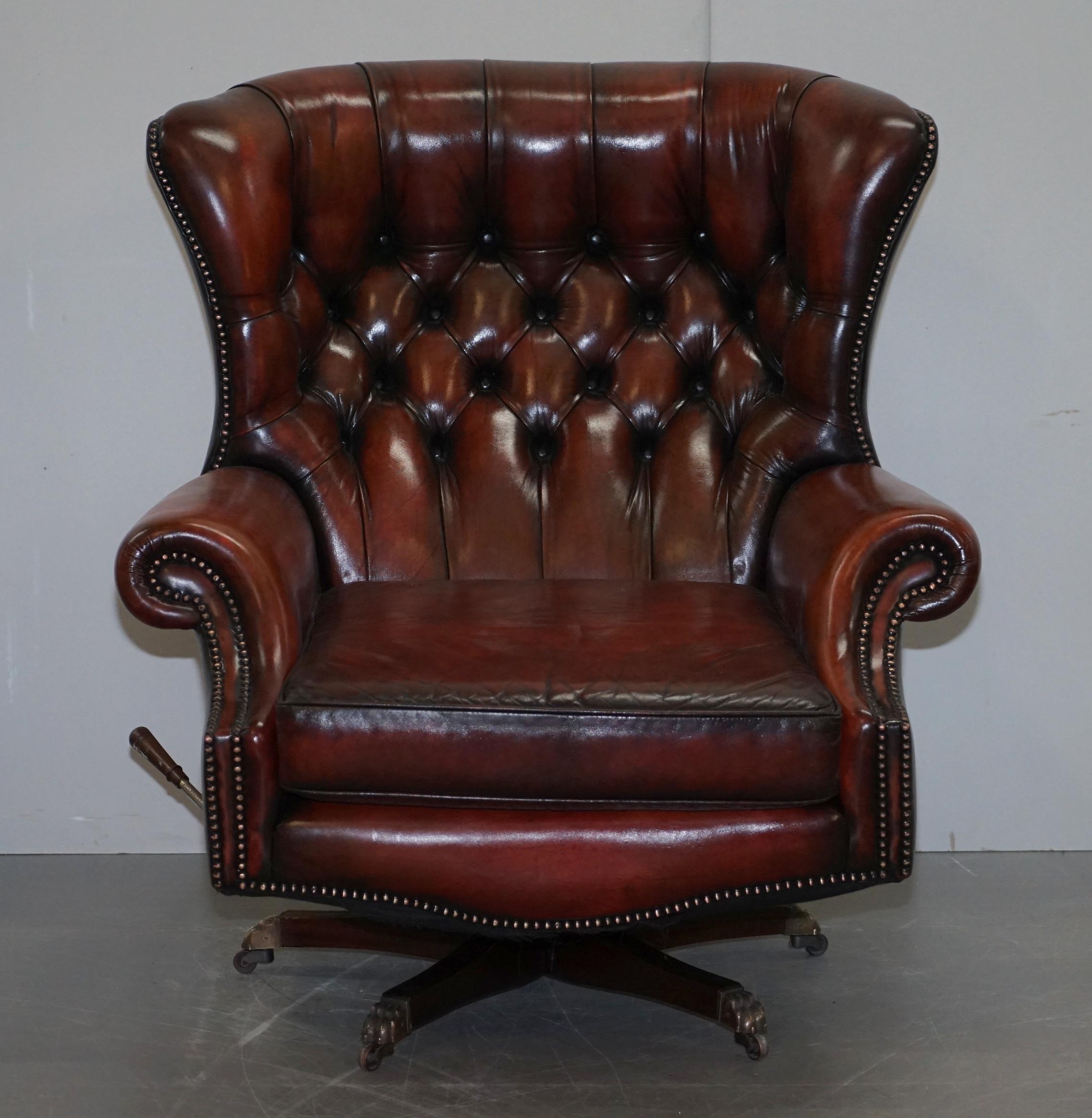 chesterfield swivel chair