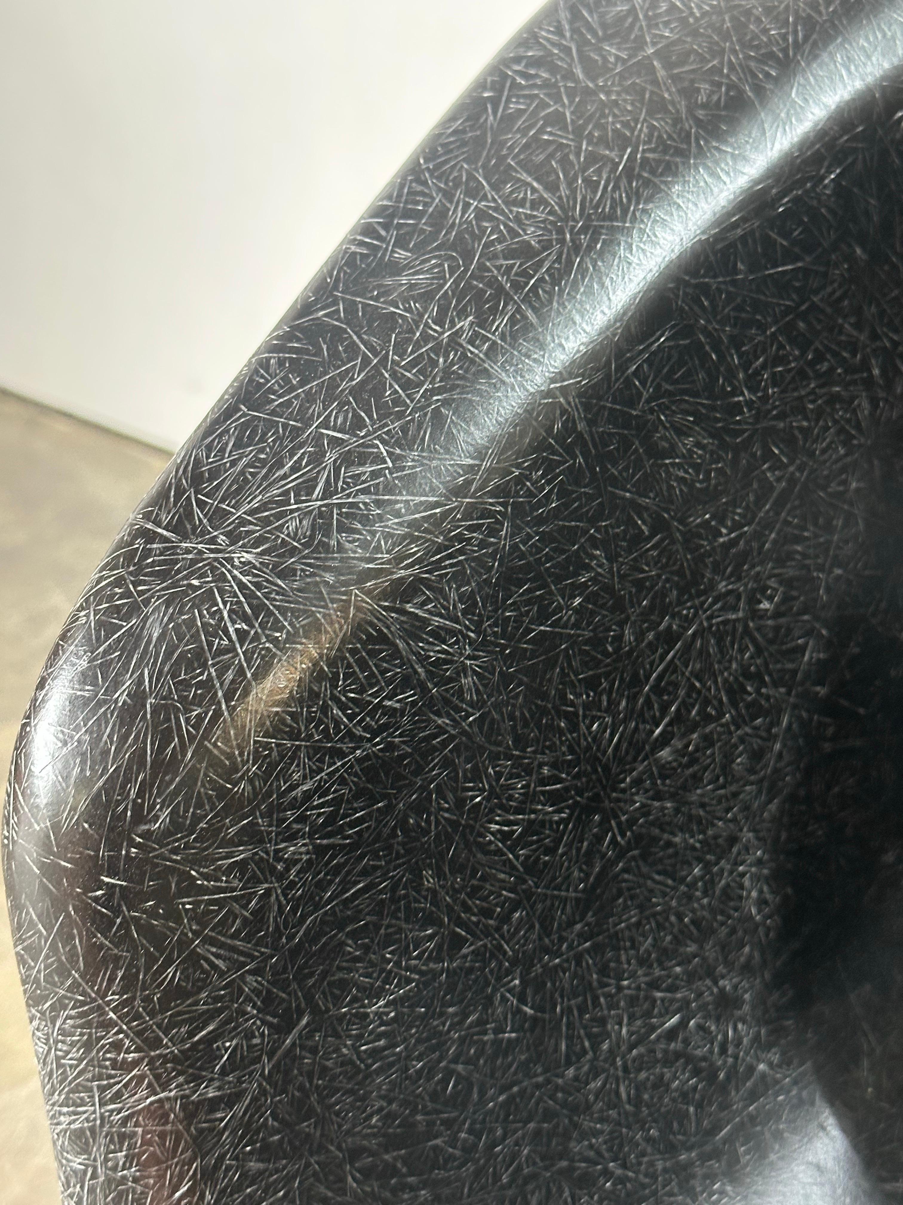 Steel Restored Herman Miller Eames Fiberglass Rocking Chair For Sale