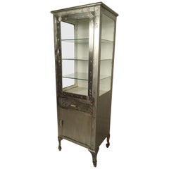 Restored Industrial Display Cabinet