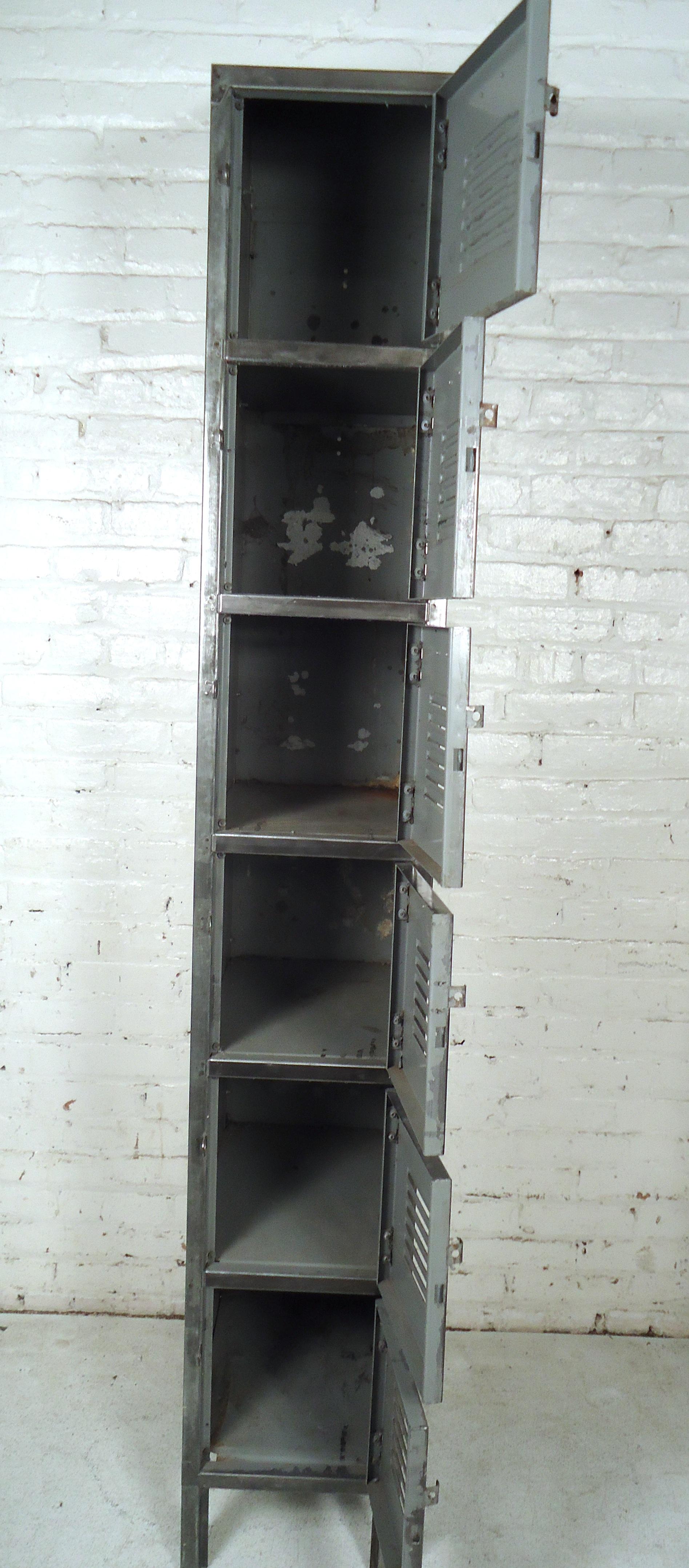 Restored Industrial Locker Unit 1