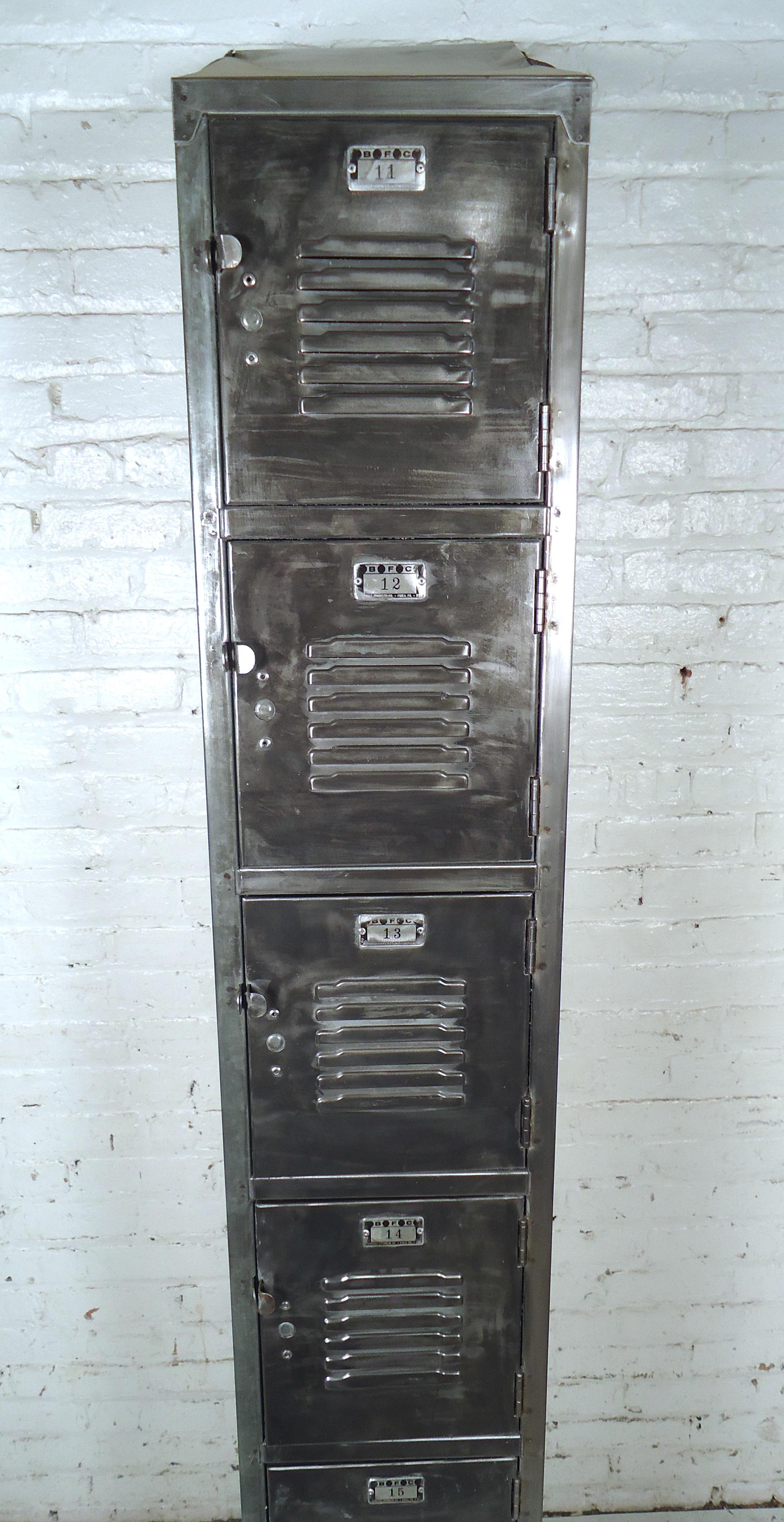 Restored Industrial Locker Unit 2