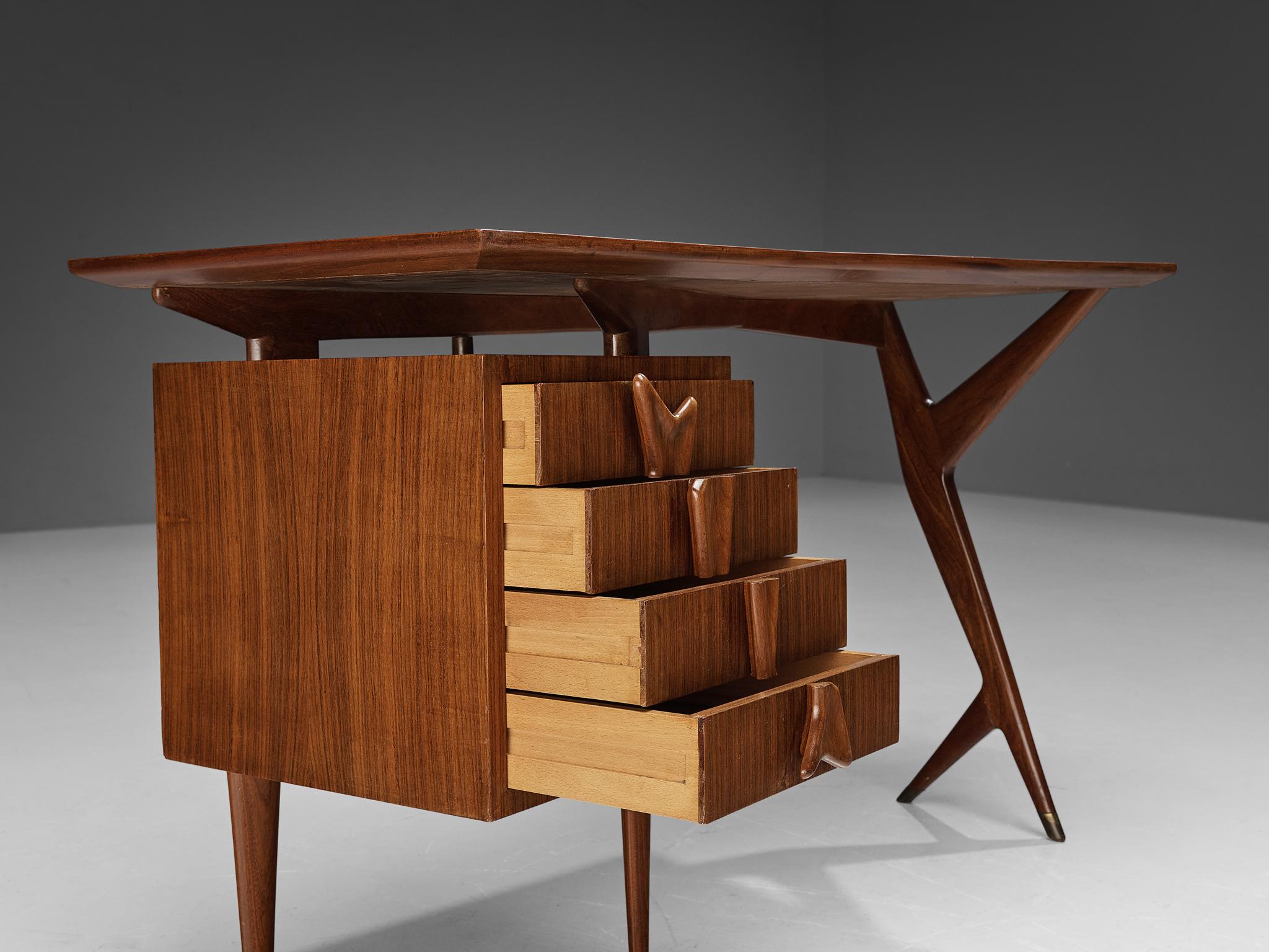 small mahogany desk