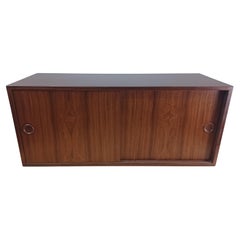 Mobile da parete in legno di palissandro di Kai Kristiansen restaurato da FM in ottime condizioni