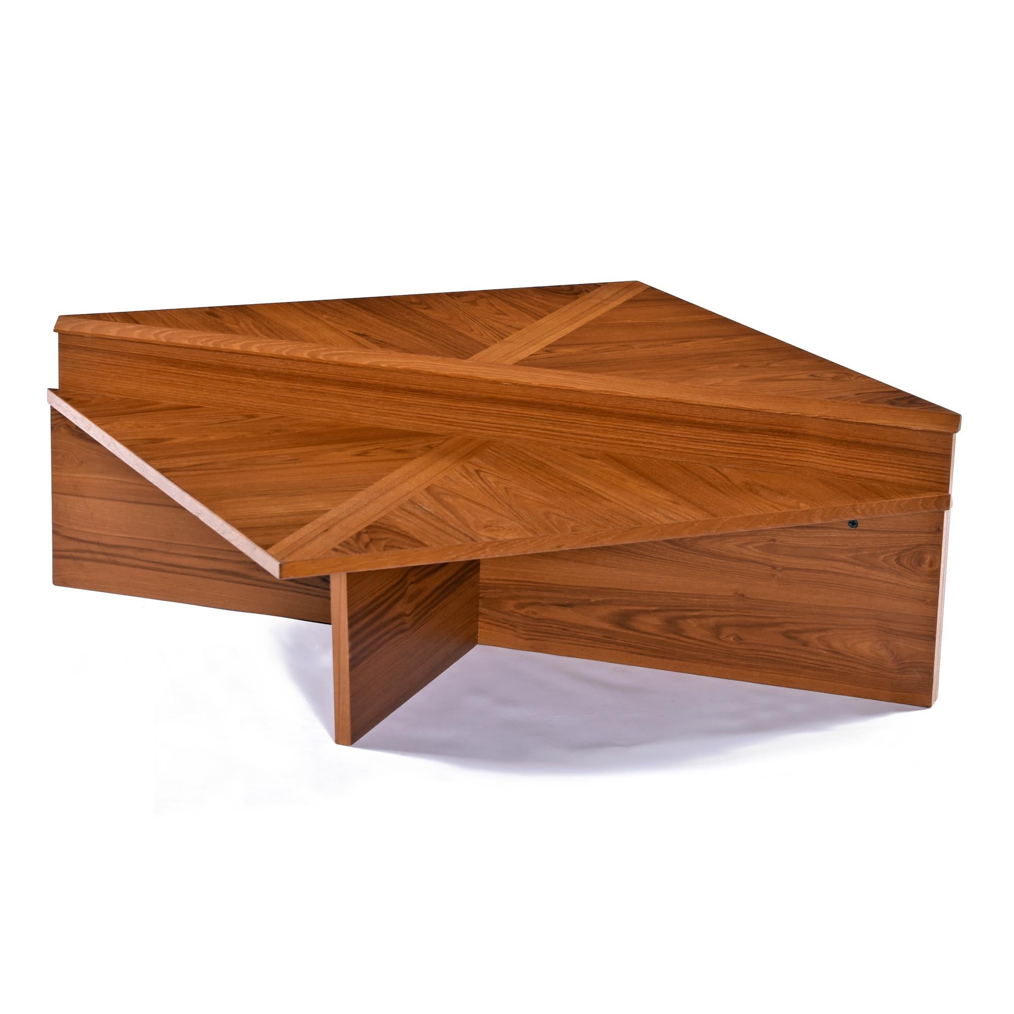 Mid-Century Modern Restored Laurits M Larsen Modular Danish Teak Coffee Table End Table Set For Sale