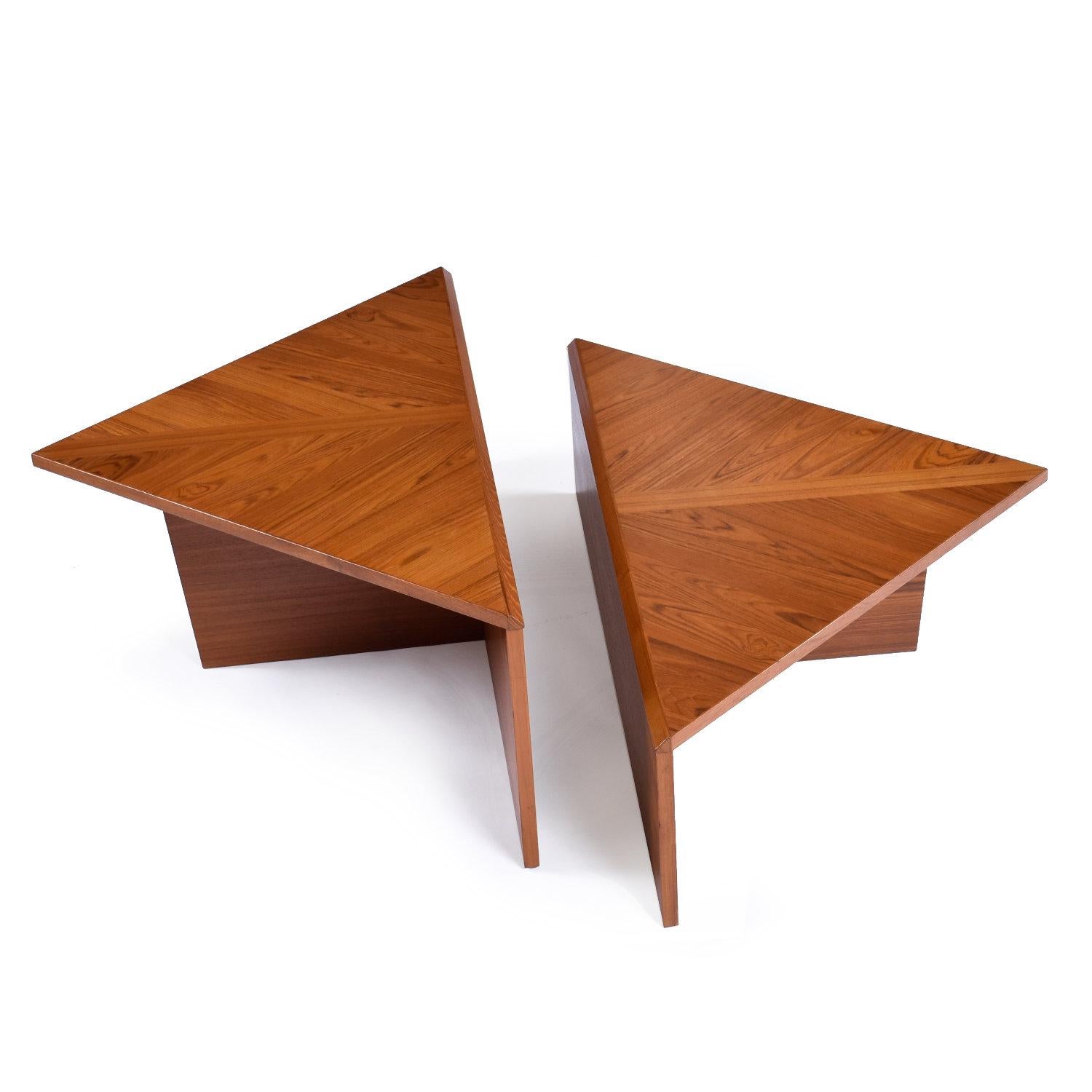 Late 20th Century Restored Laurits M Larsen Modular Danish Teak Coffee Table End Table Set For Sale