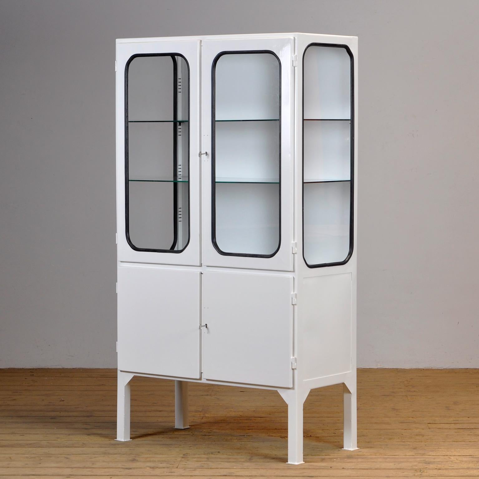Hungarian Restored Medical Cabinet, 1970’s For Sale