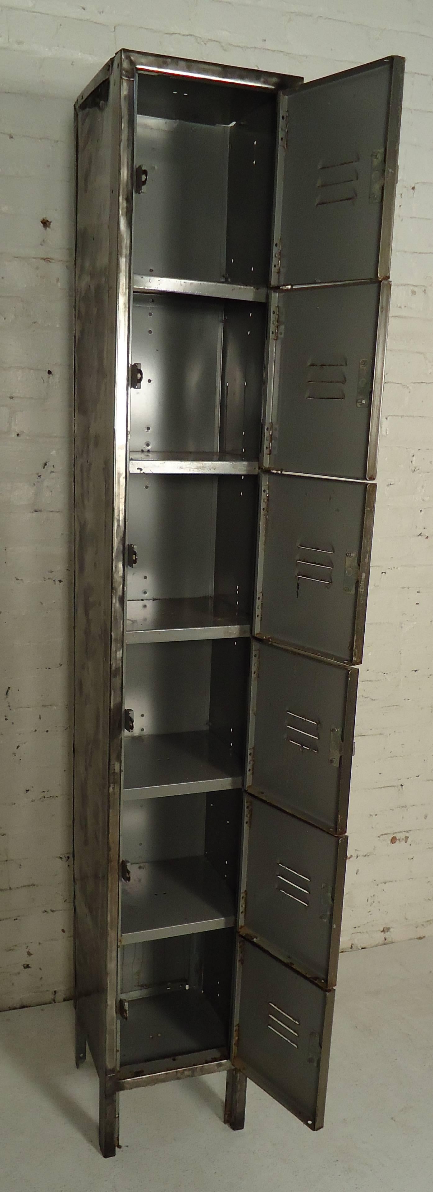Restored Metal Locker Unit 1